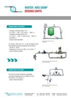 Download Infobrochure Water- and Damp Dosing Units